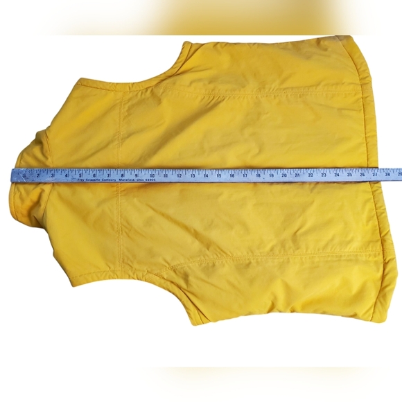 Vntg L.L. Bean Women's Vest. Yellow. LG - Picture 10 of 10
